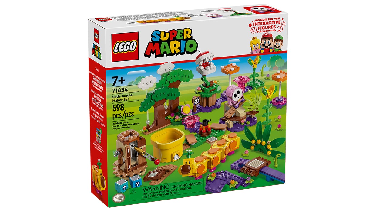 LEGO® Super Mario™ Soda Jungle Maker Set - Nintendo Official Site
